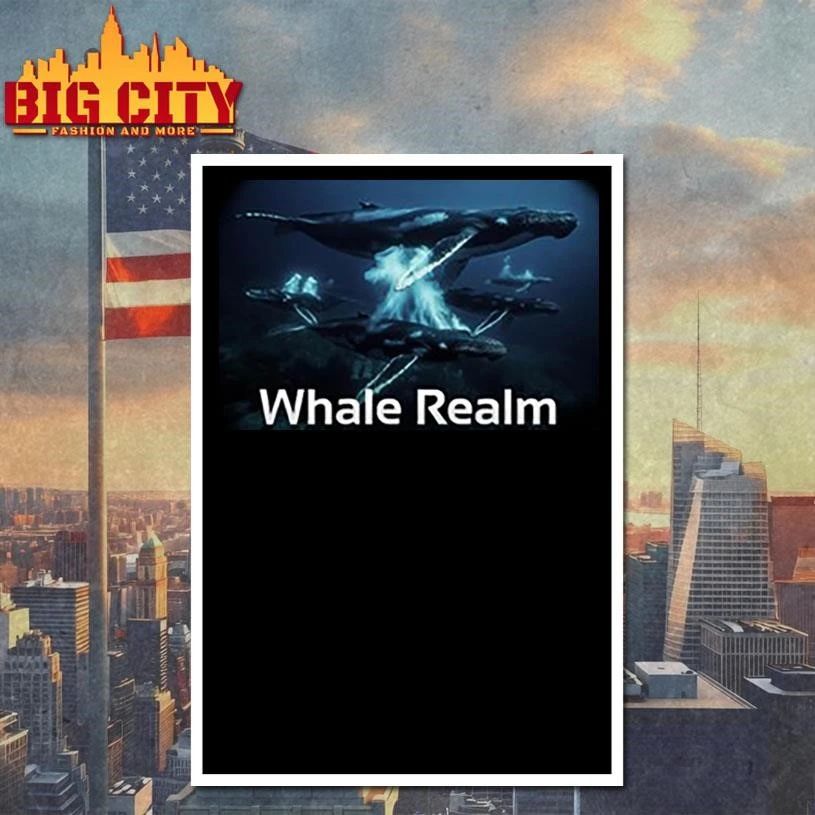 Whale realm baby photo shirt