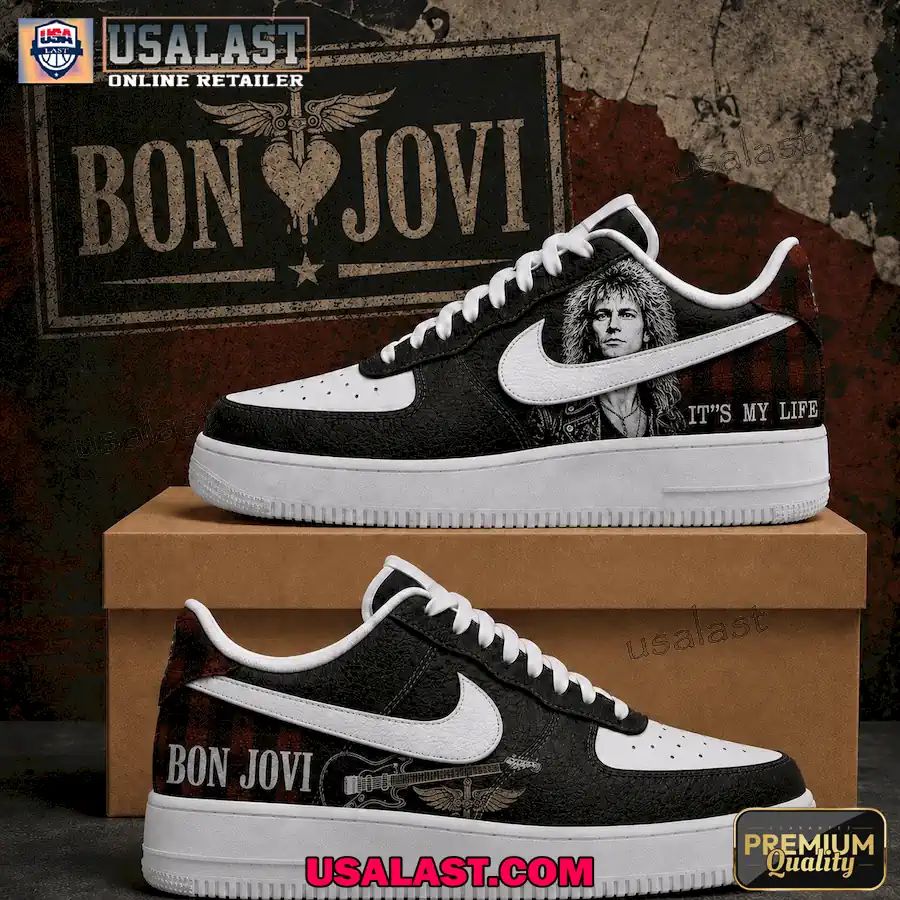 Bon Jovi It’s My Life Air Force 1 Shoes