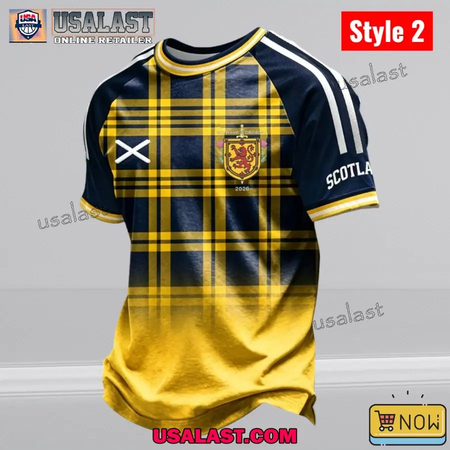 UK Football Lover Scotland Short Sleeves T-shirt