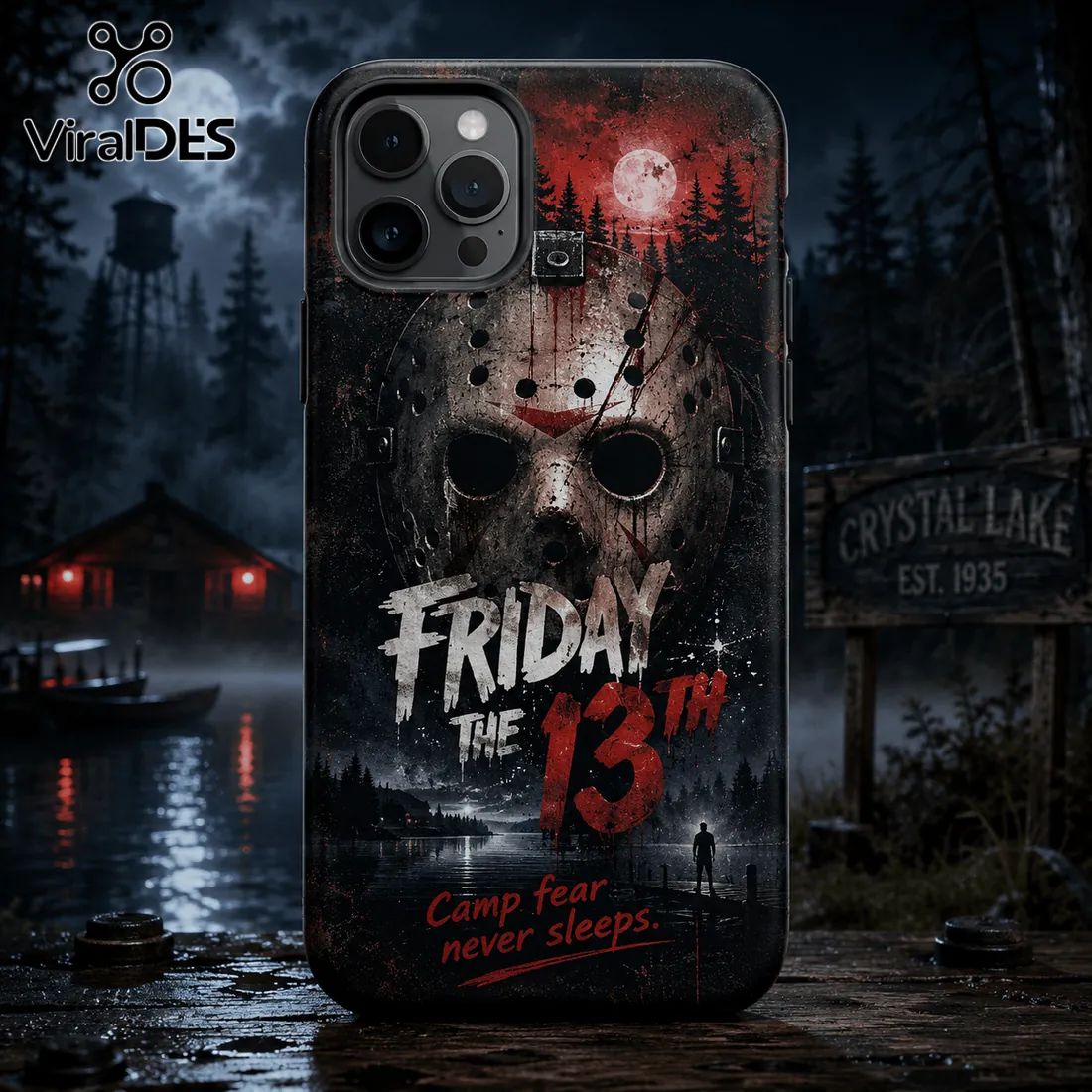 Friday The 13th Jason Hockey Mask Phone Case