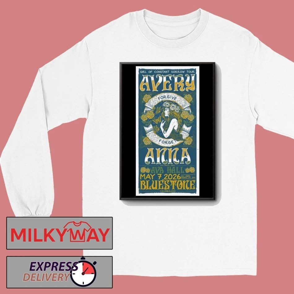 Avery Anna And Ava Hall The Bluestone in Columbus OH May 7 2026 Poster shirt