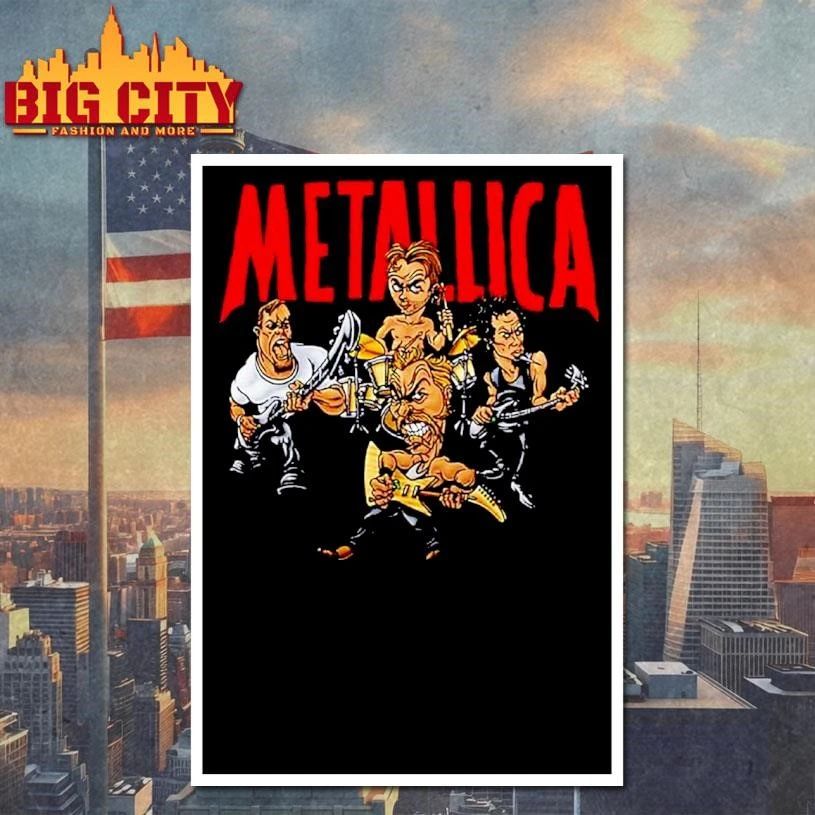 Metallica Load Chavez Cartoon Shirt