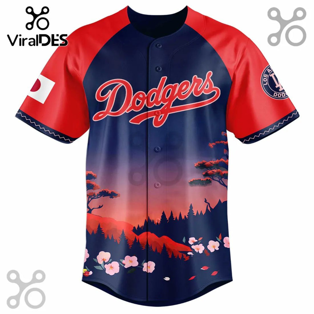 LA Dodgers Japanese Heritage Night 2026 Baseball Jersey