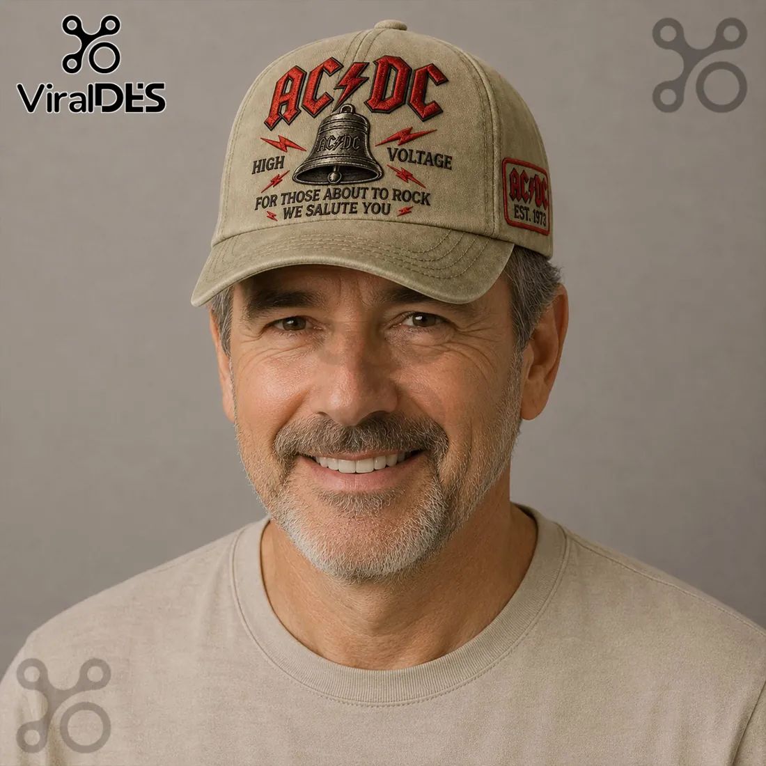 AC/DC For Those About To Rock High Voltage Baseball Cap