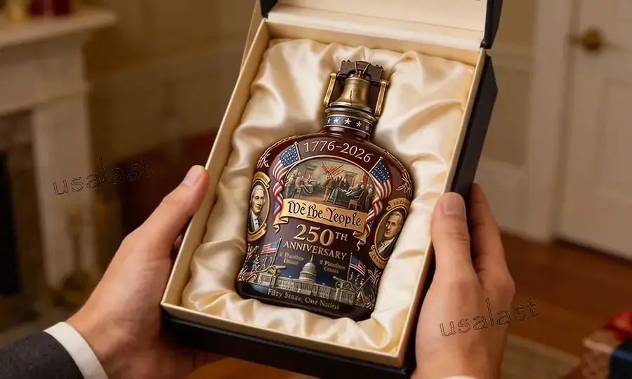 US 250th Anniversary Bottle of Don’t Go Under Whiskey