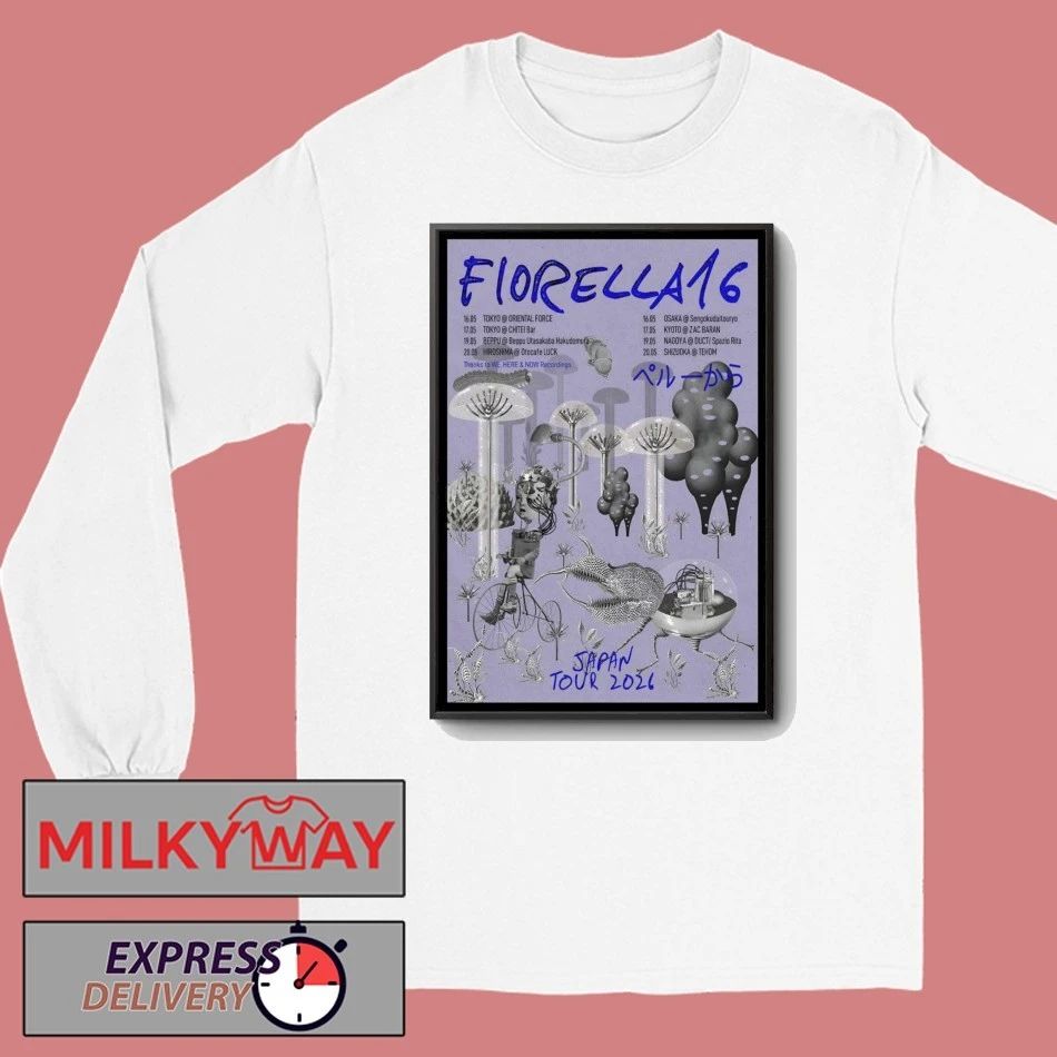Fiorella16 2026 Japan Tour Poster shirt