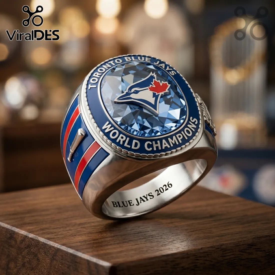 Toronto Blue Jays World Champions 2026 Commemorative Ring