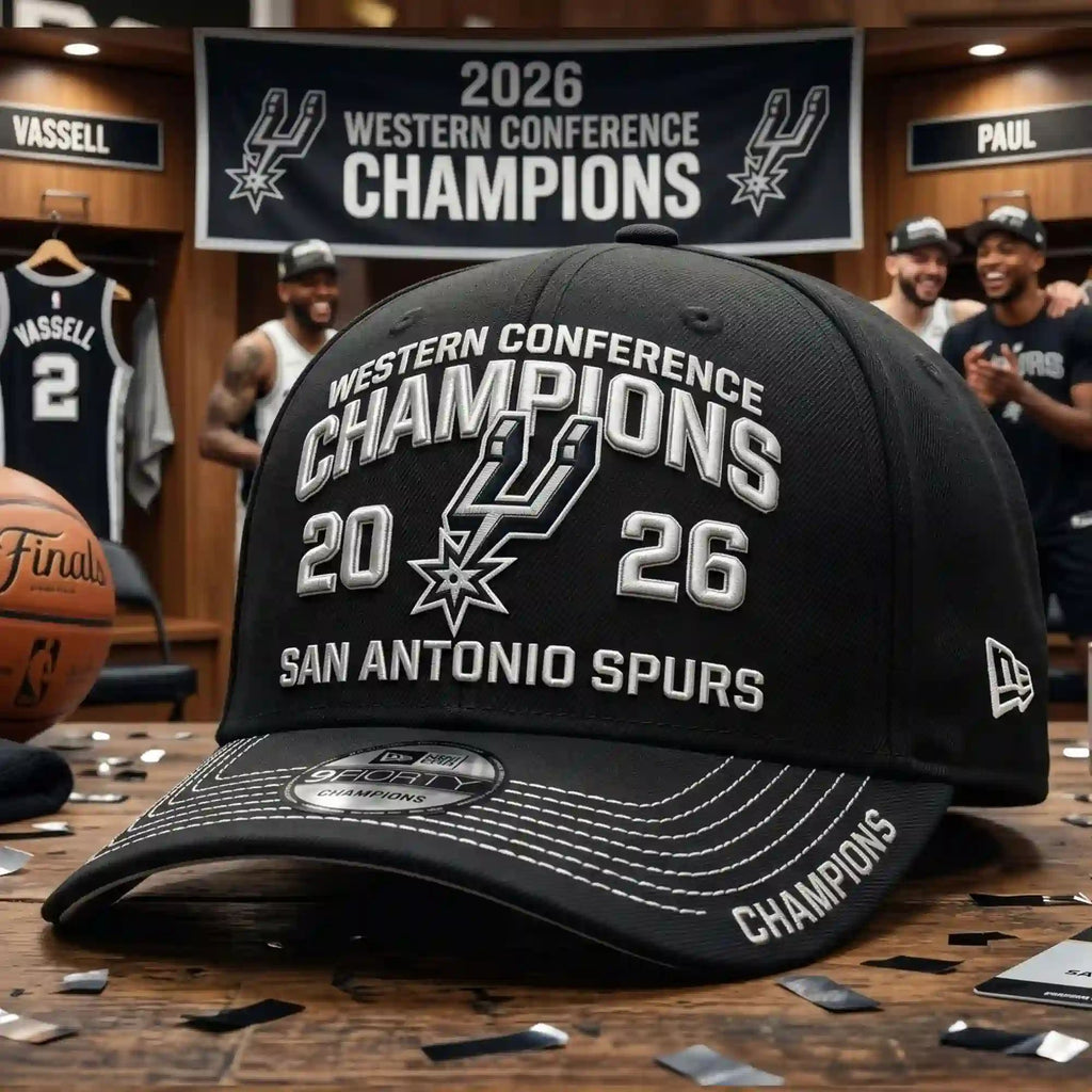 San Antonio Spurs Western Conference Champions 2026 Cap