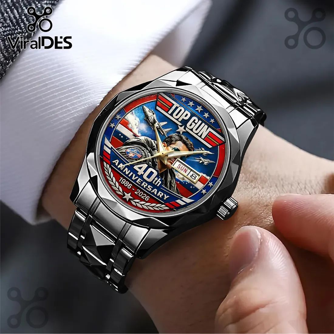 Gun Maverick 40th Anniversary Quartz Watch