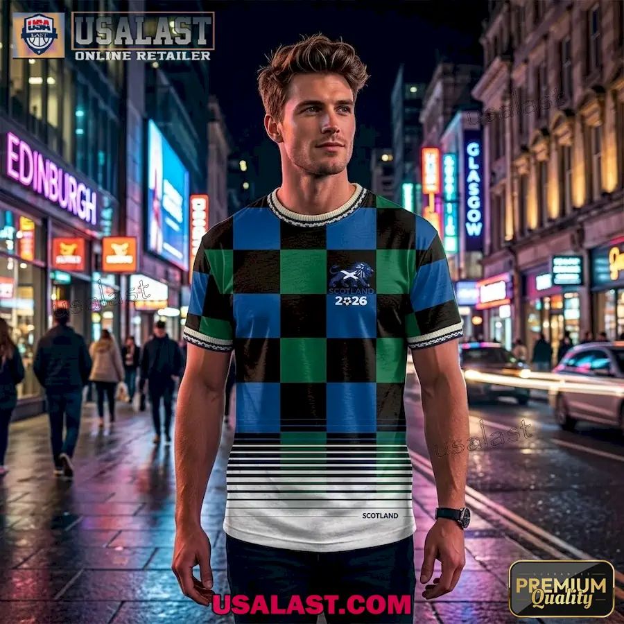 Scotland World Cup 2026 Premium Print T-Shirt