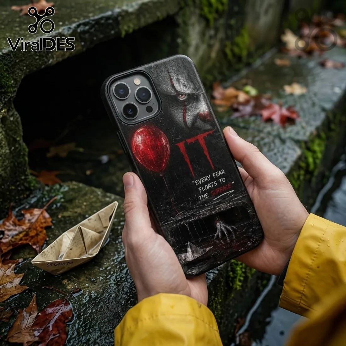 IT Pennywise Horror Movie Protective Phone Case