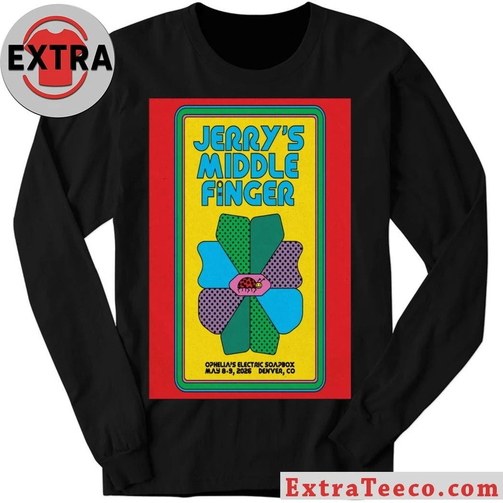 Jerry’s Middle Finger Denver CO Event On May 8-9 2026 Poster Shirt
