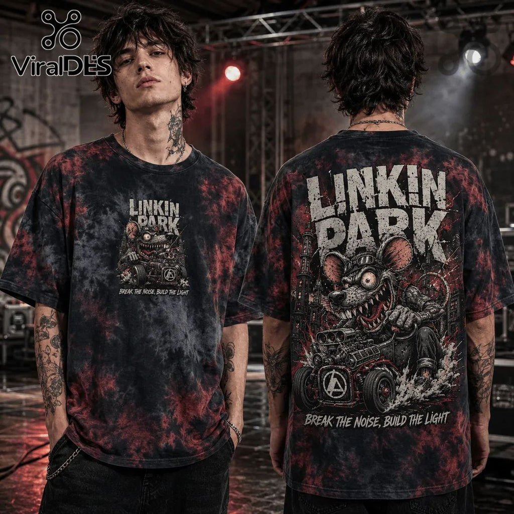 Linkin Park Premium Tie Dye Mascot T-Shirt