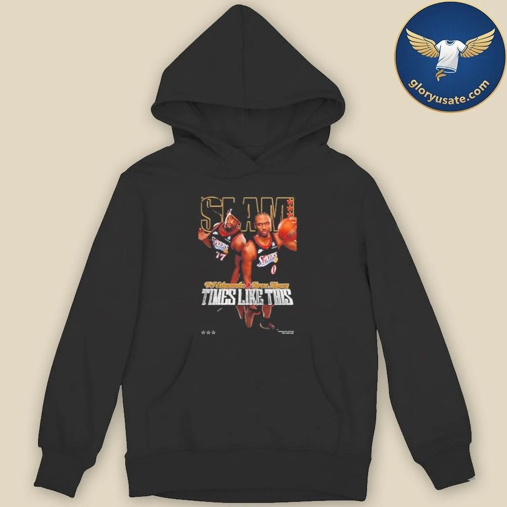 SLAM 260 Cover Tee Tyrese Maxey And VJ Edgecombe Time Like This Shirt