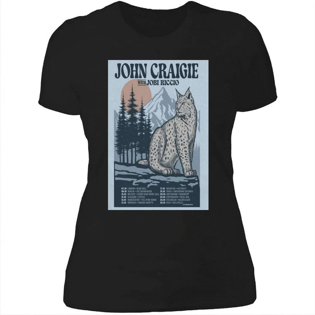 John Craigie With Jobi Riccio EU October 2026 Tour Shirt