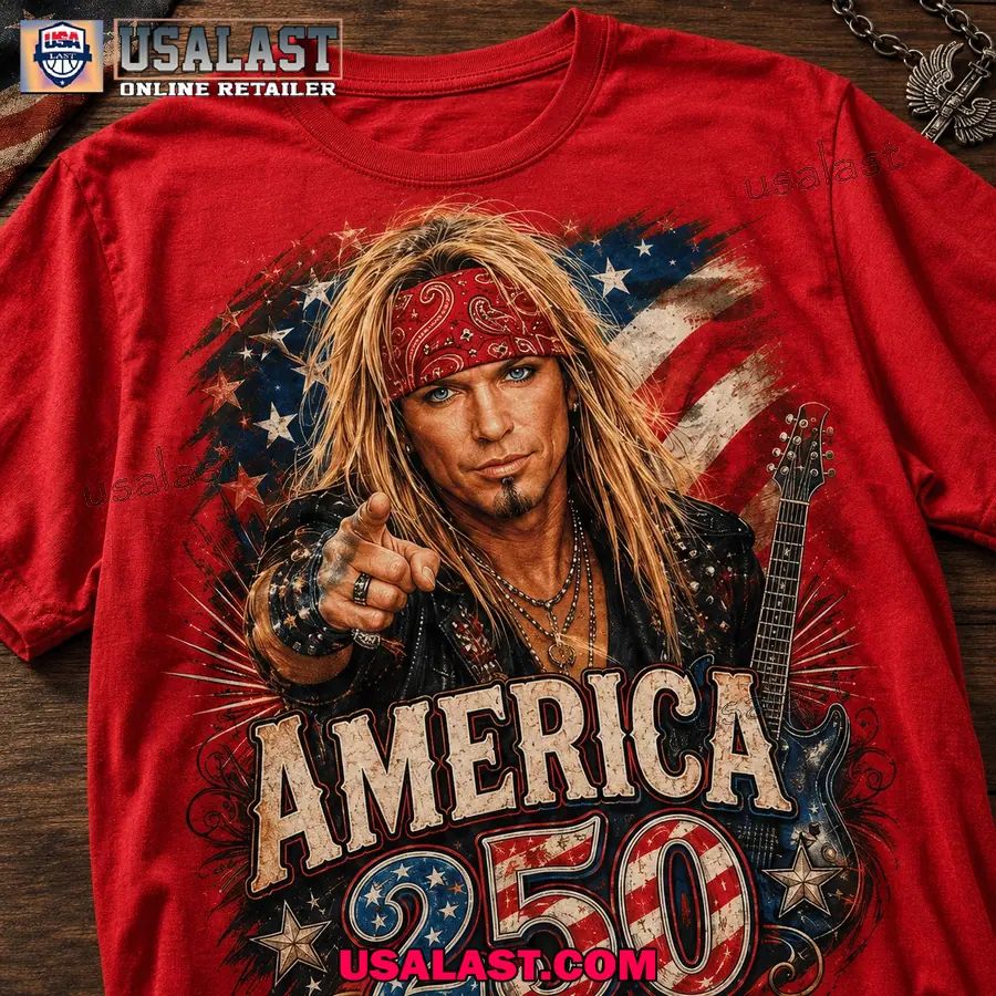 Bret Michaels Us 250th Anniversary 3D Tee Shirt
