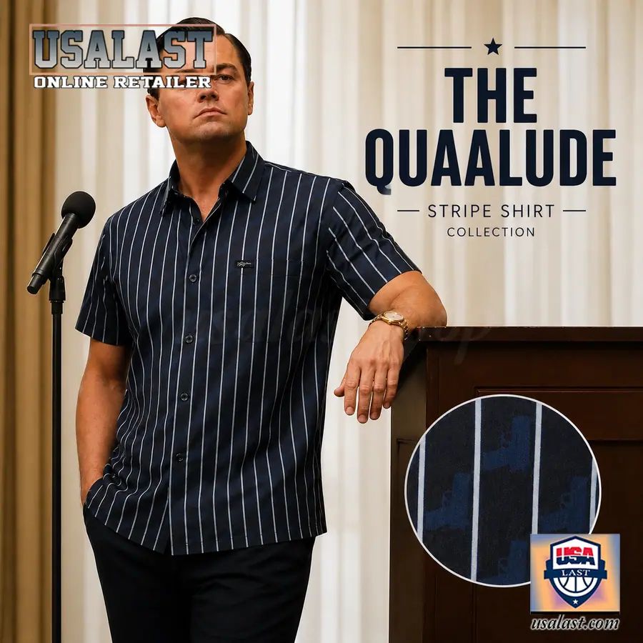 The Wolf of Wall Street Quaalude Hawaiian Shirt