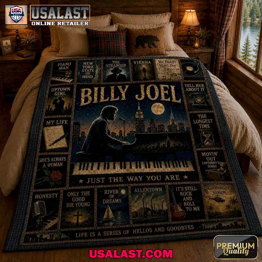 Billy Joel Just The Way You Are Quilt Blanket