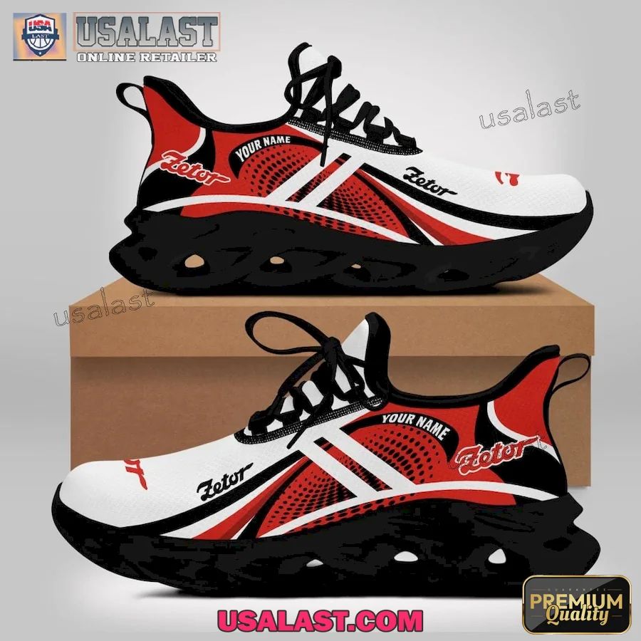 Zetor Tractor Personalized Max Soul Shoes
