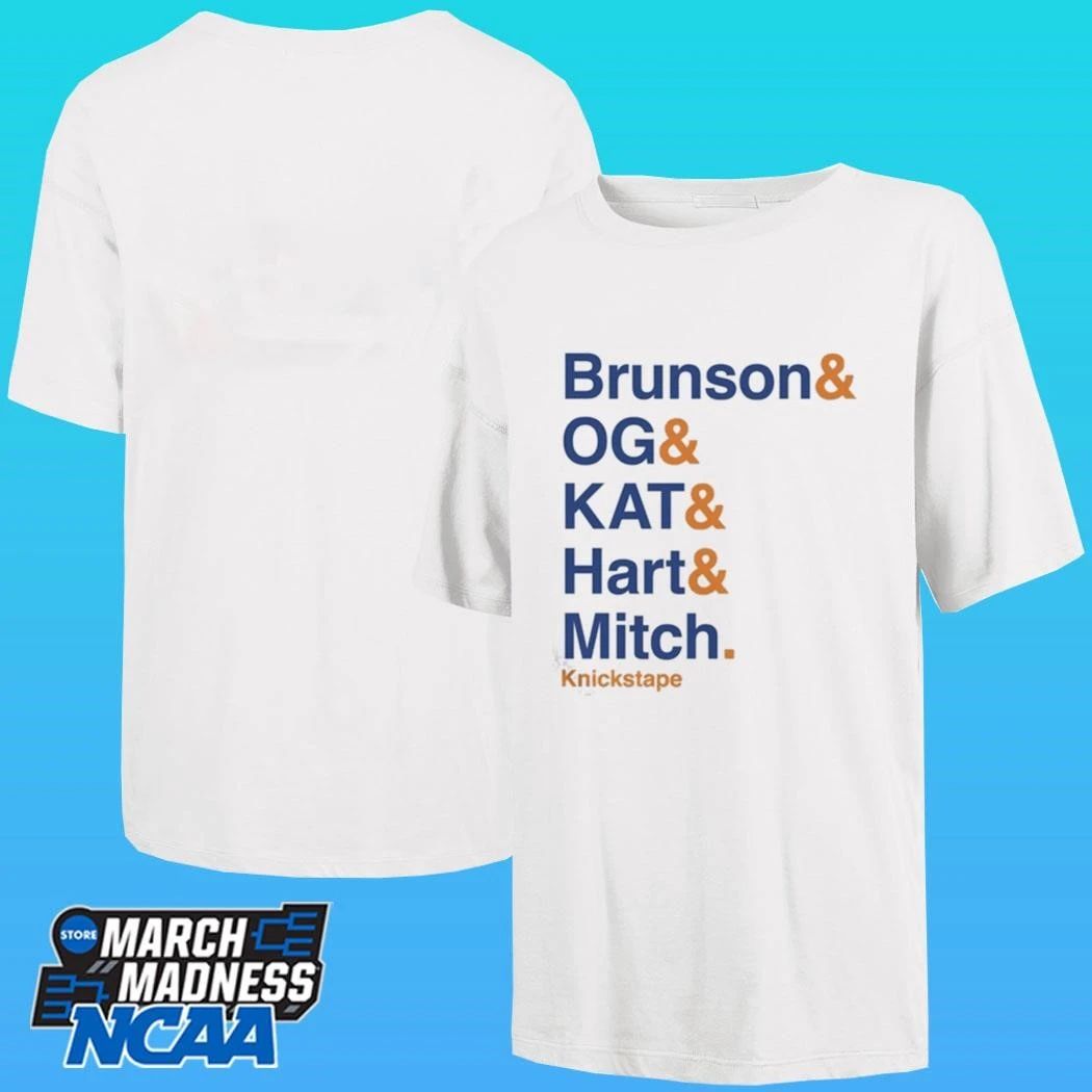 Brunson Og Kat Hart Mitch Knickstape Shirt