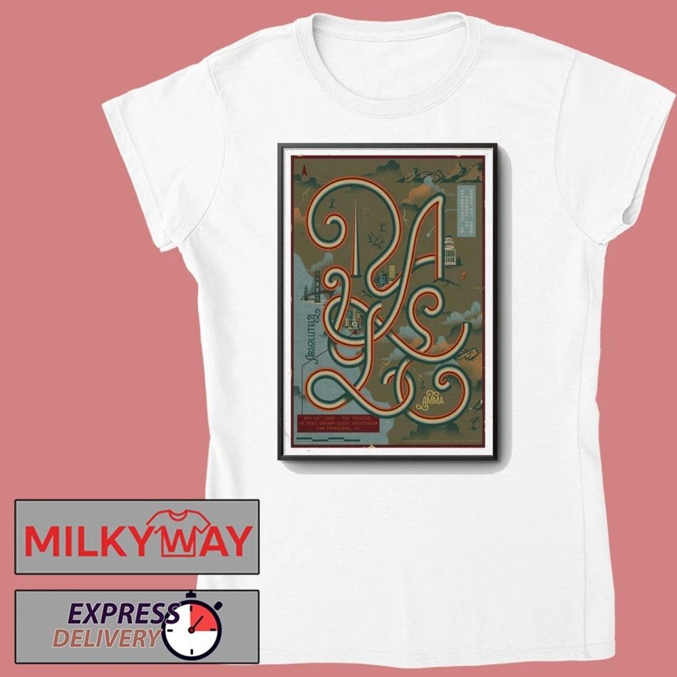 RAYE May 10, 2026 The Theater at Bill Graham Civic Auditorium in San Francisco, CA Poster shirt