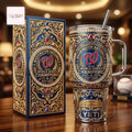 Washington Nationals 2019 World Series Champions Luxury YETI 40oz Handled Tumbler