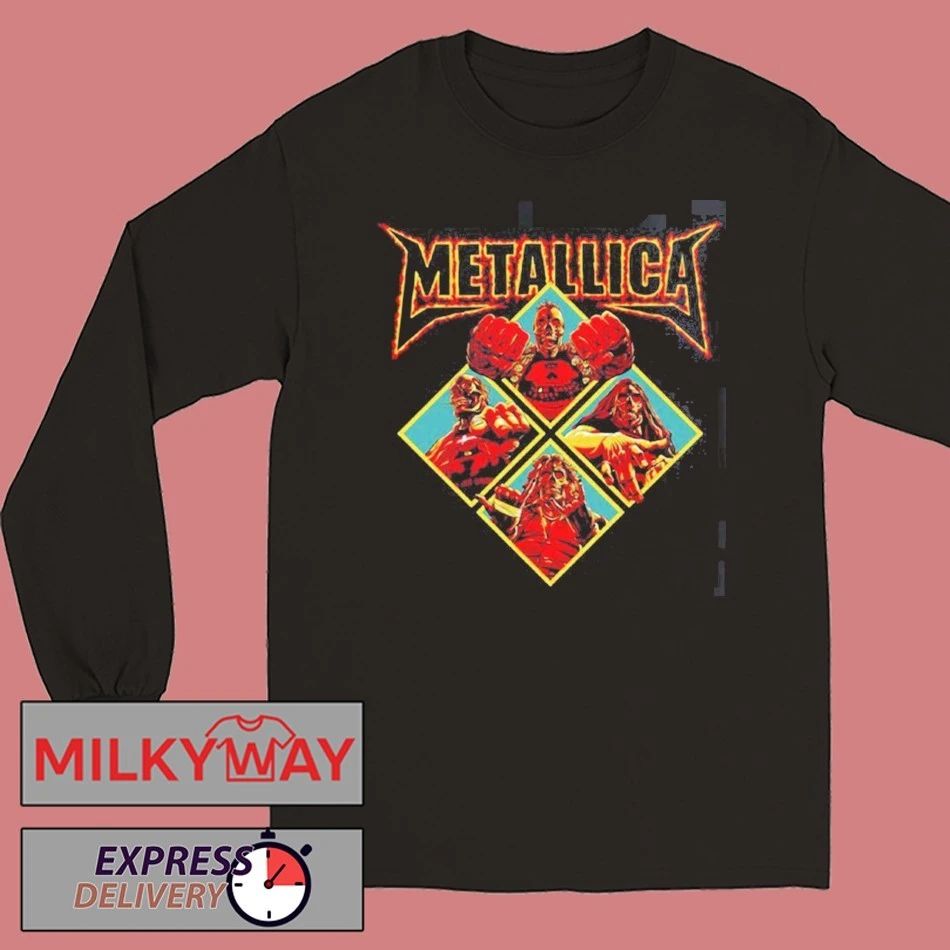 Metallica M72 Secret E Store M72 World Tour Skeleton Diamond T-Shirt