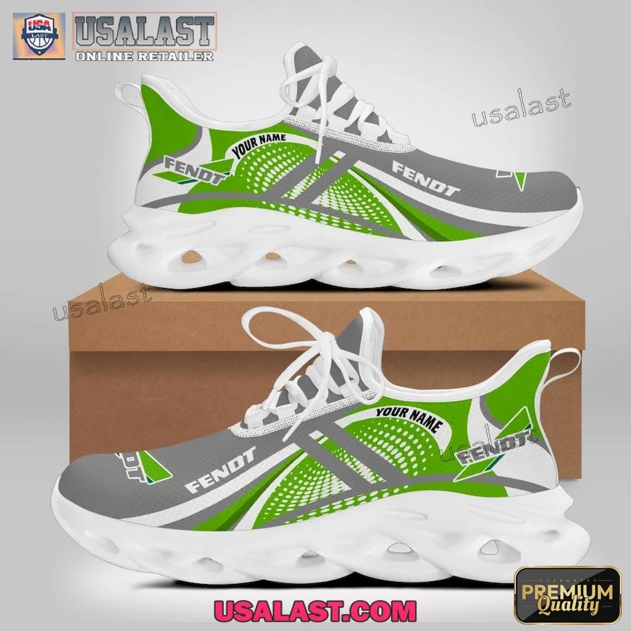 Fendt Tractor Personalized Max Soul Shoes