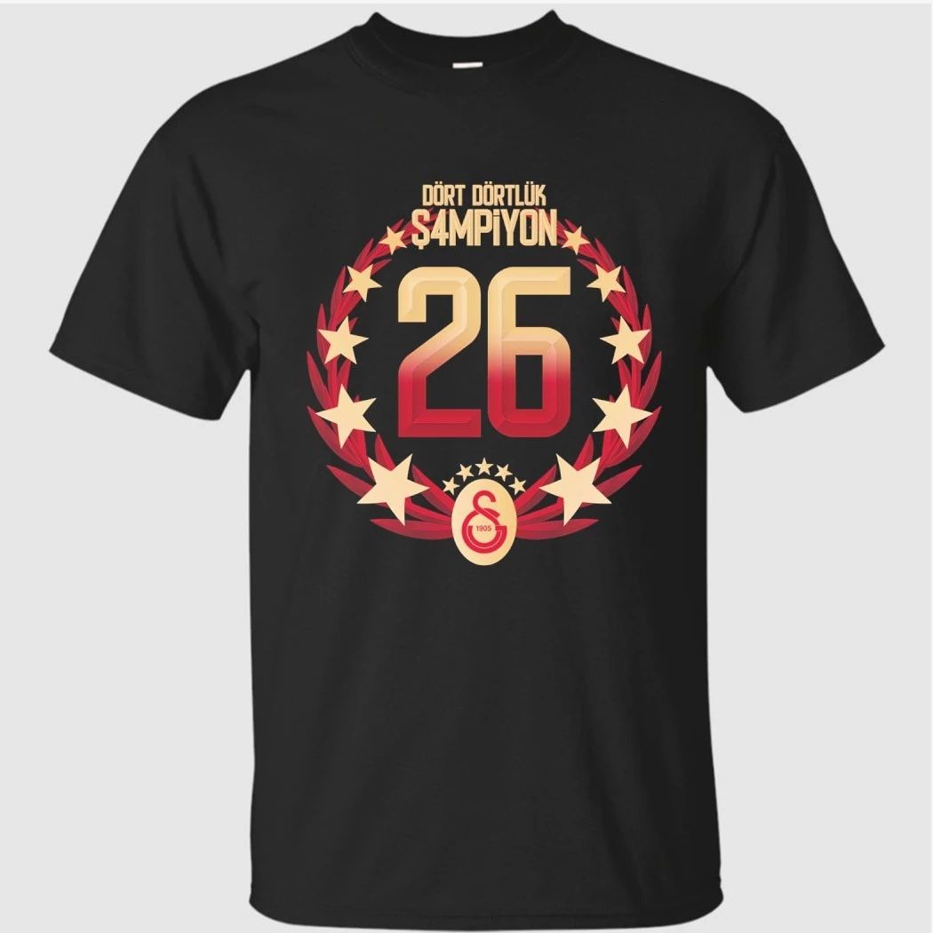 galatasaray win their 26th turkish league title shirt