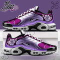Selena Floral Purple Air Max Running Sneakers