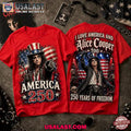Alice Cooper America 250 Years Of Freedom 3D Shirt