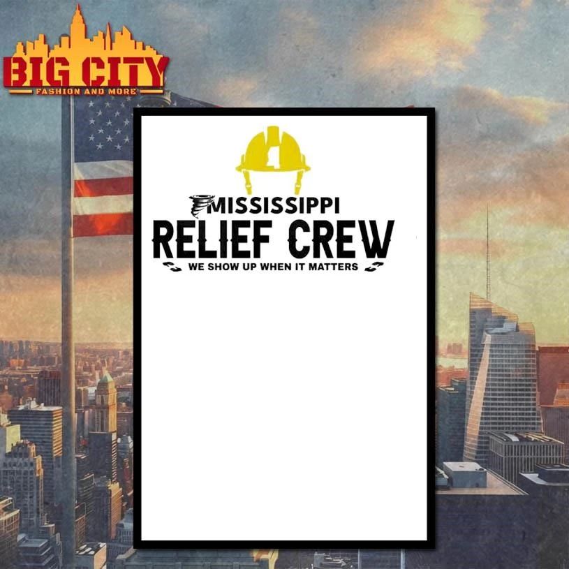 Mississippi Relief Crew Shirt