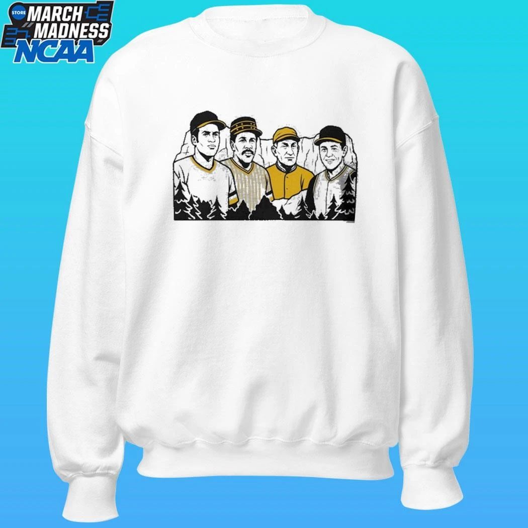 Roberto Clemente Willie Stargell Honus Wagner And Bill Mazeroski Icons Of Pittsburgh Pirates Baseball 2026 Shirt