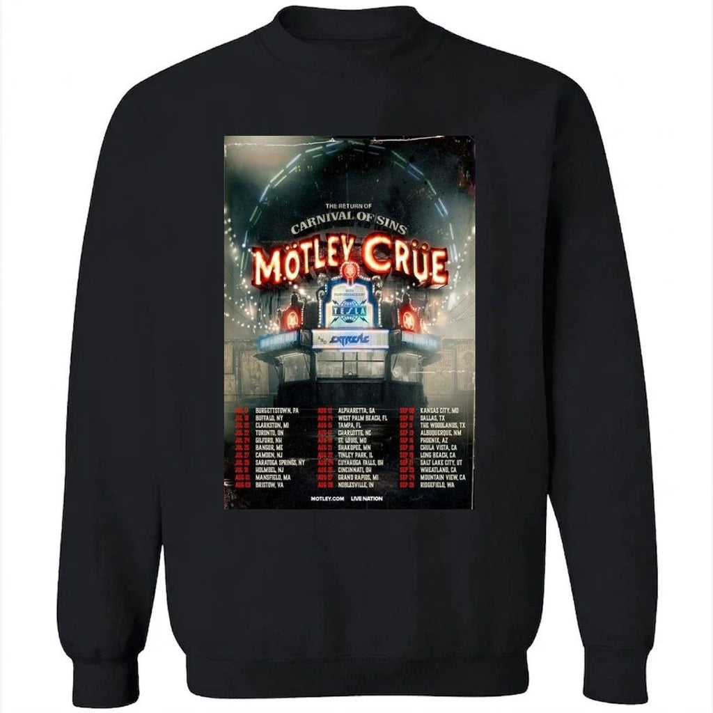 Motley Crue Tour 2026 Poster Shirt