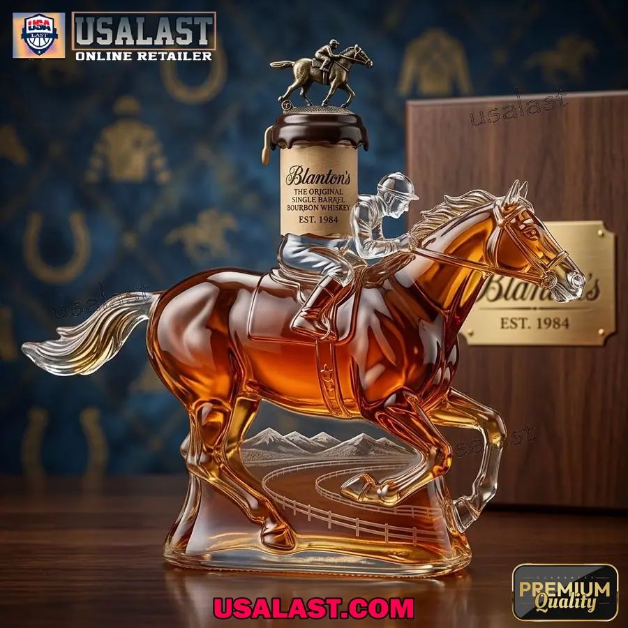 Blanton’s The Ultimate Horse Whiskey Bottle
