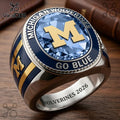 Michigan Wolverines Go Blue 2026 Commemorative Ring