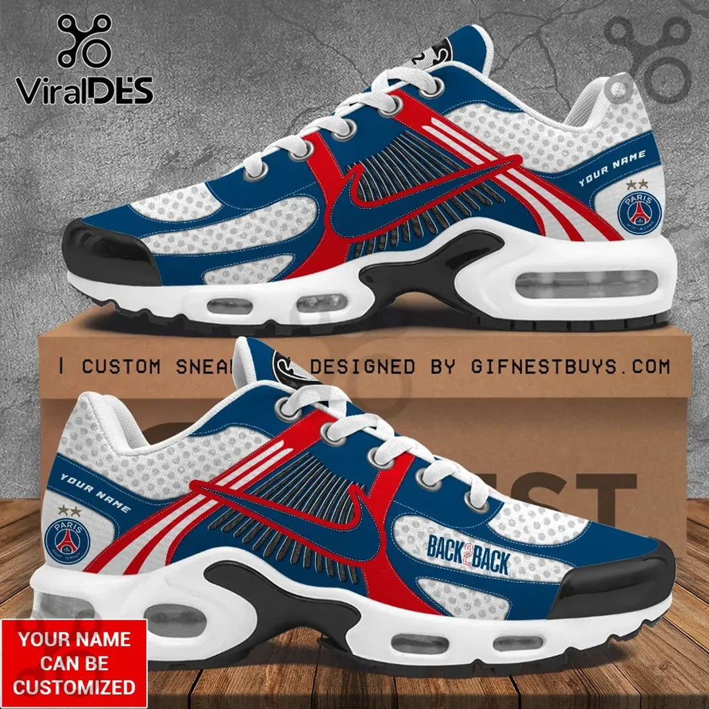 Paris Saint-Germain Air Max Custom Name Anniversary Air Max Plus Sneakers