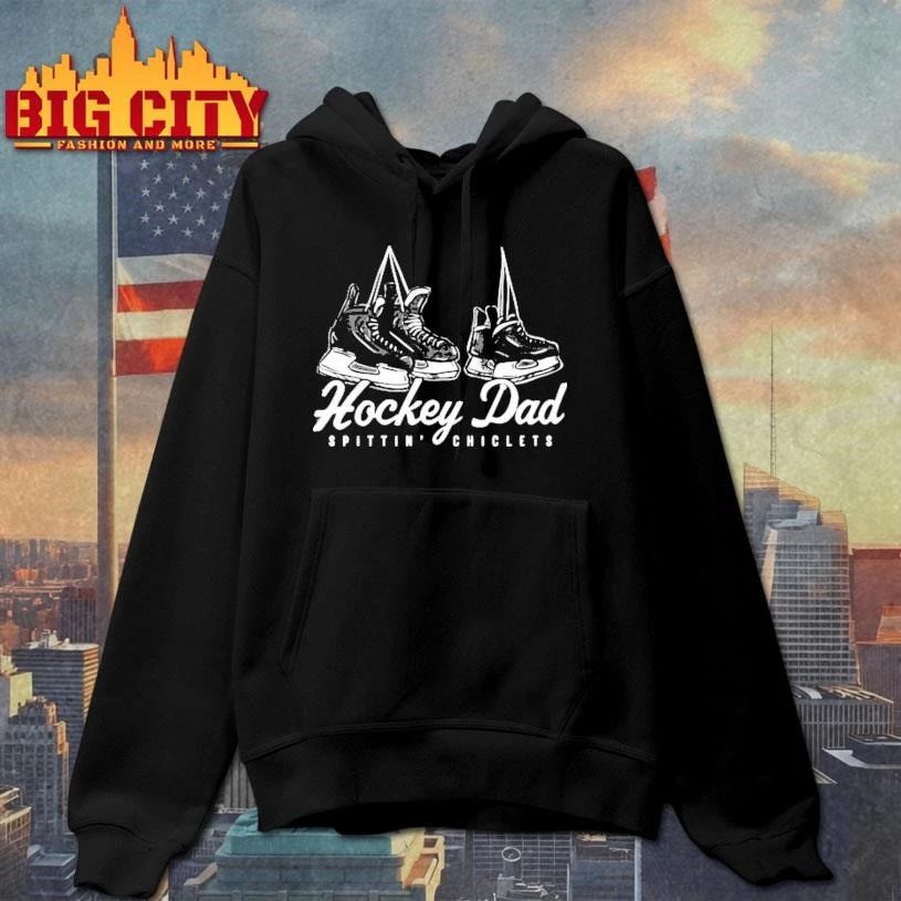 Funny Hockey Dad Spittin Chiclets Shirt