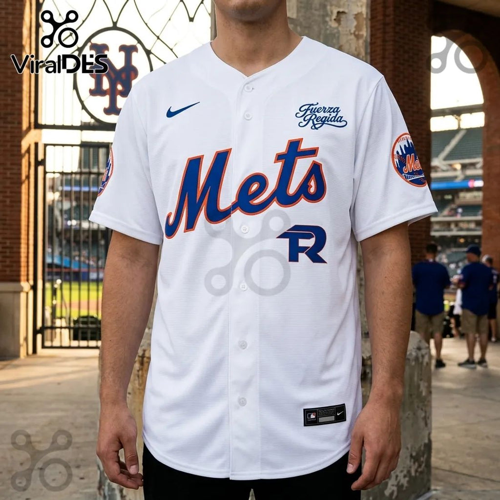Fuerza Regida x New York Mets Limited Edition Baseball Jersey