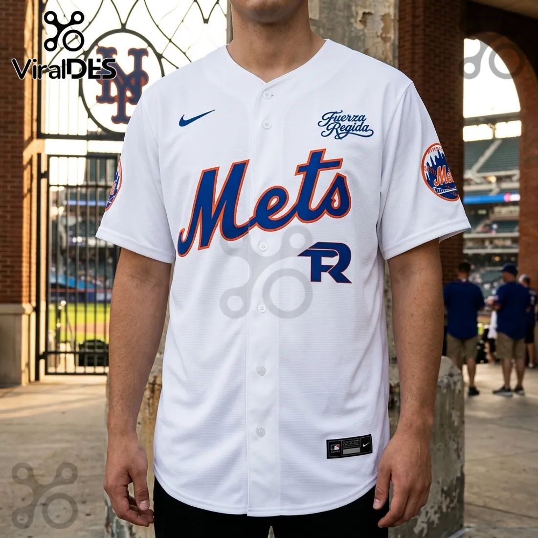 Fuerza Regida x New York Mets Limited Edition Baseball Jersey