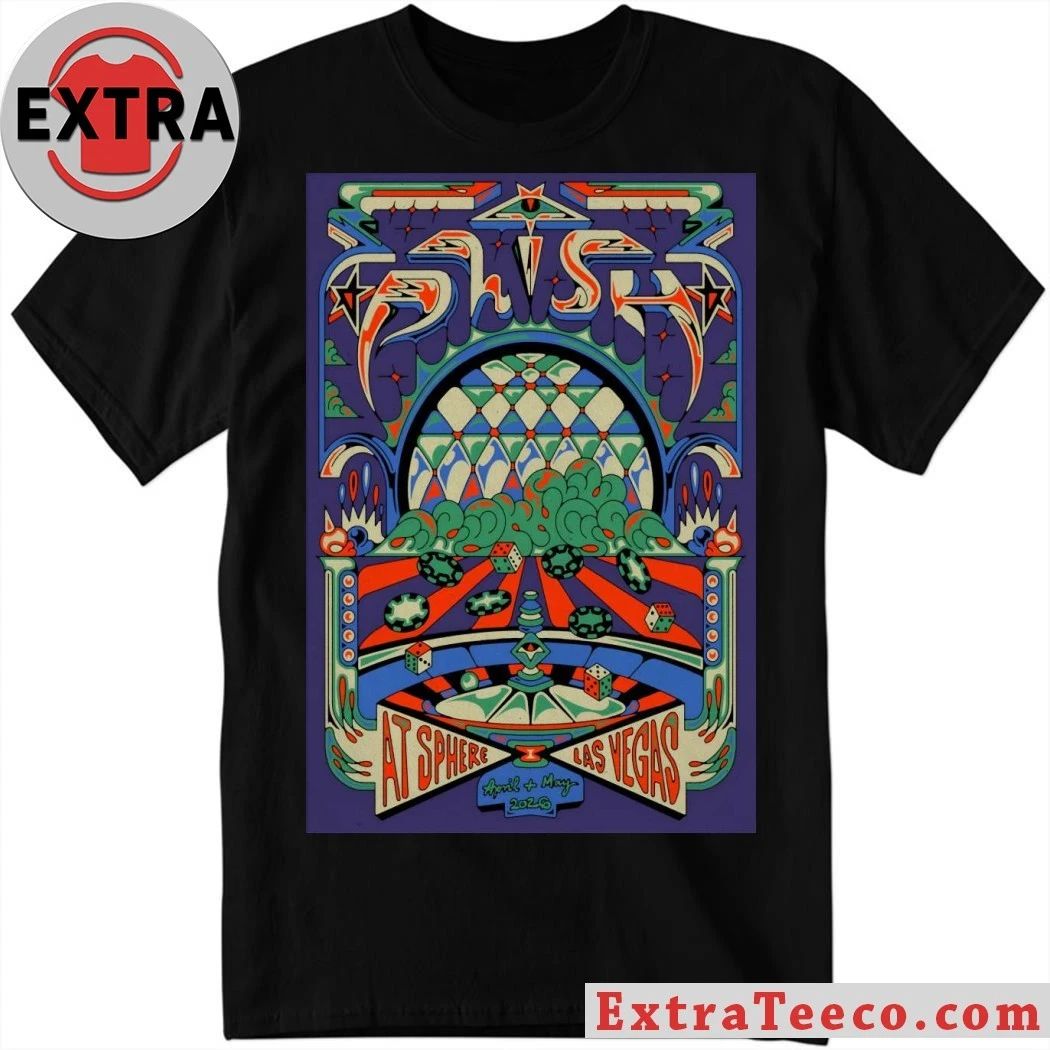 Phish Sphere April May 2026 Shows Poster Shirt
