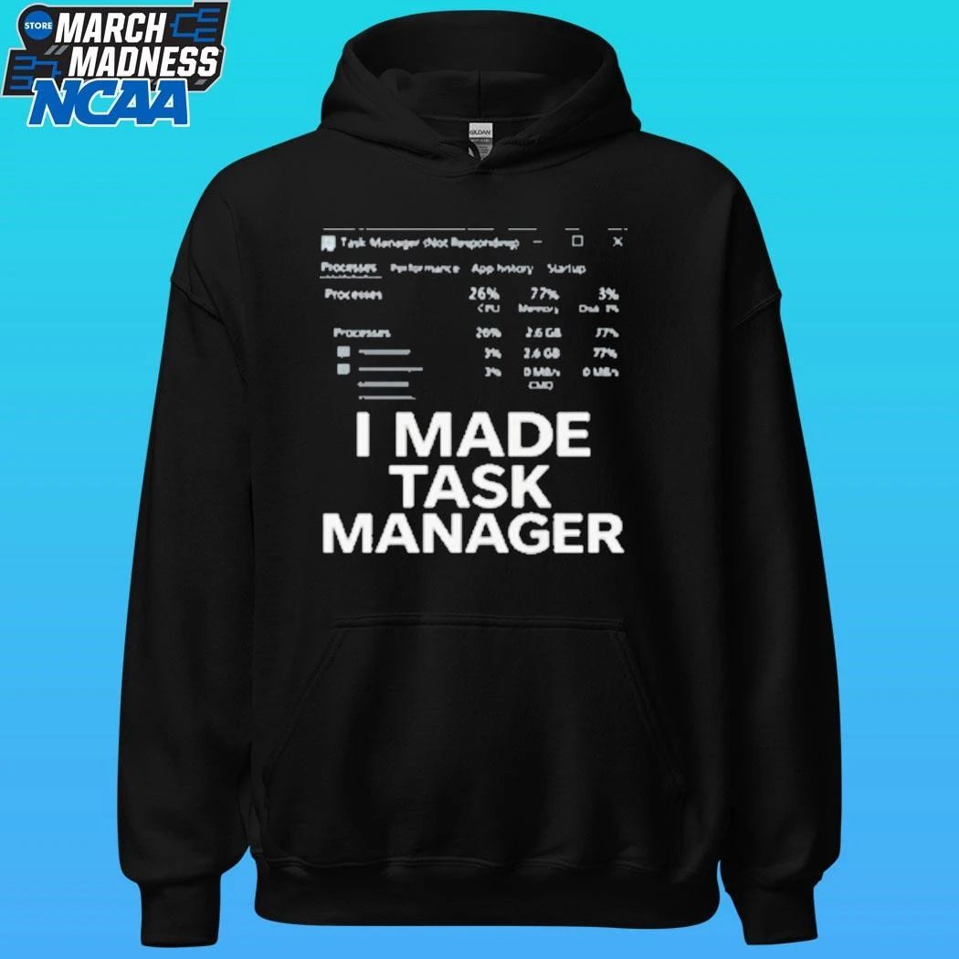 L I Made Task Manager Windows Task Manager Shirt