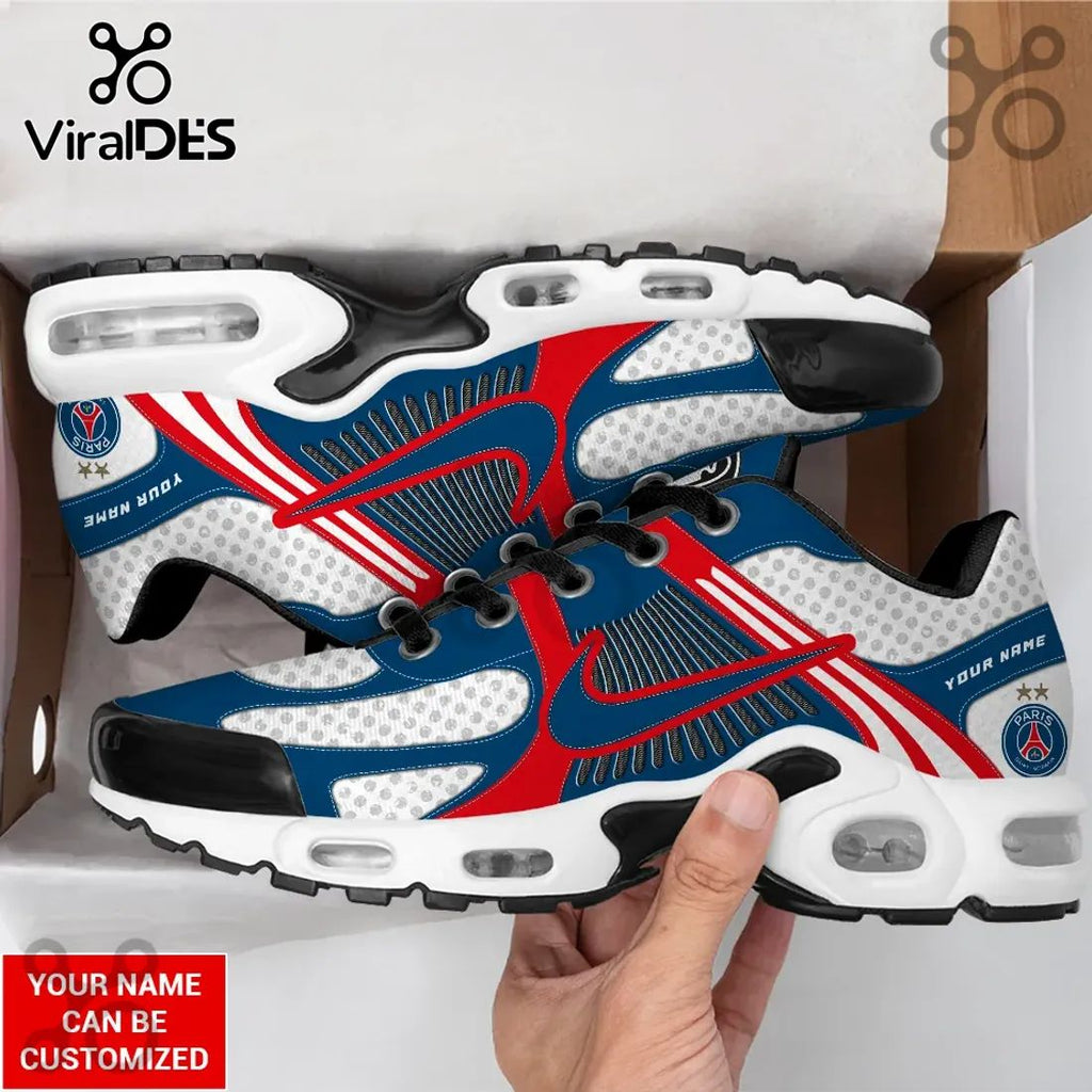 Paris Saint-Germain Air Max Custom Name Anniversary Air Max Plus Sneakers