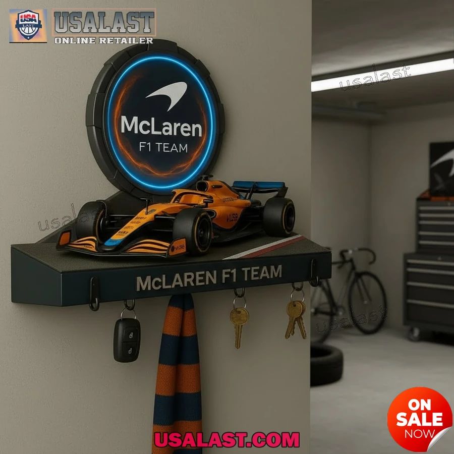 Mclaren F1 Team Custom Wall Key Holder