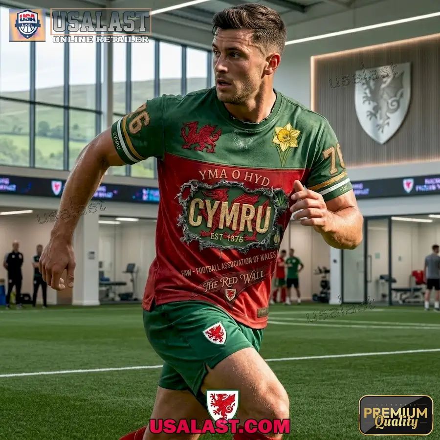 Wales National Football Premium Printed T-Shirt