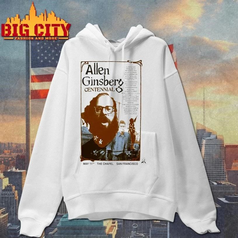 Allen Ginsberg Centennial May 11 2026 The Chapel, San Francisco Poster Shirt