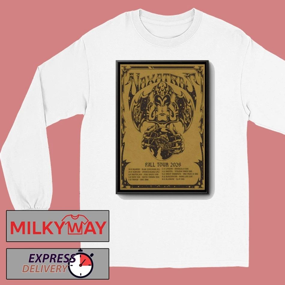 Naxatras Fall Tour 2026 Poster shirt