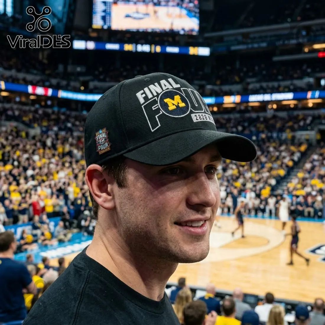 Michigan Wolverines 2026 NCAA Final Four Indianapolis Baseball Cap
