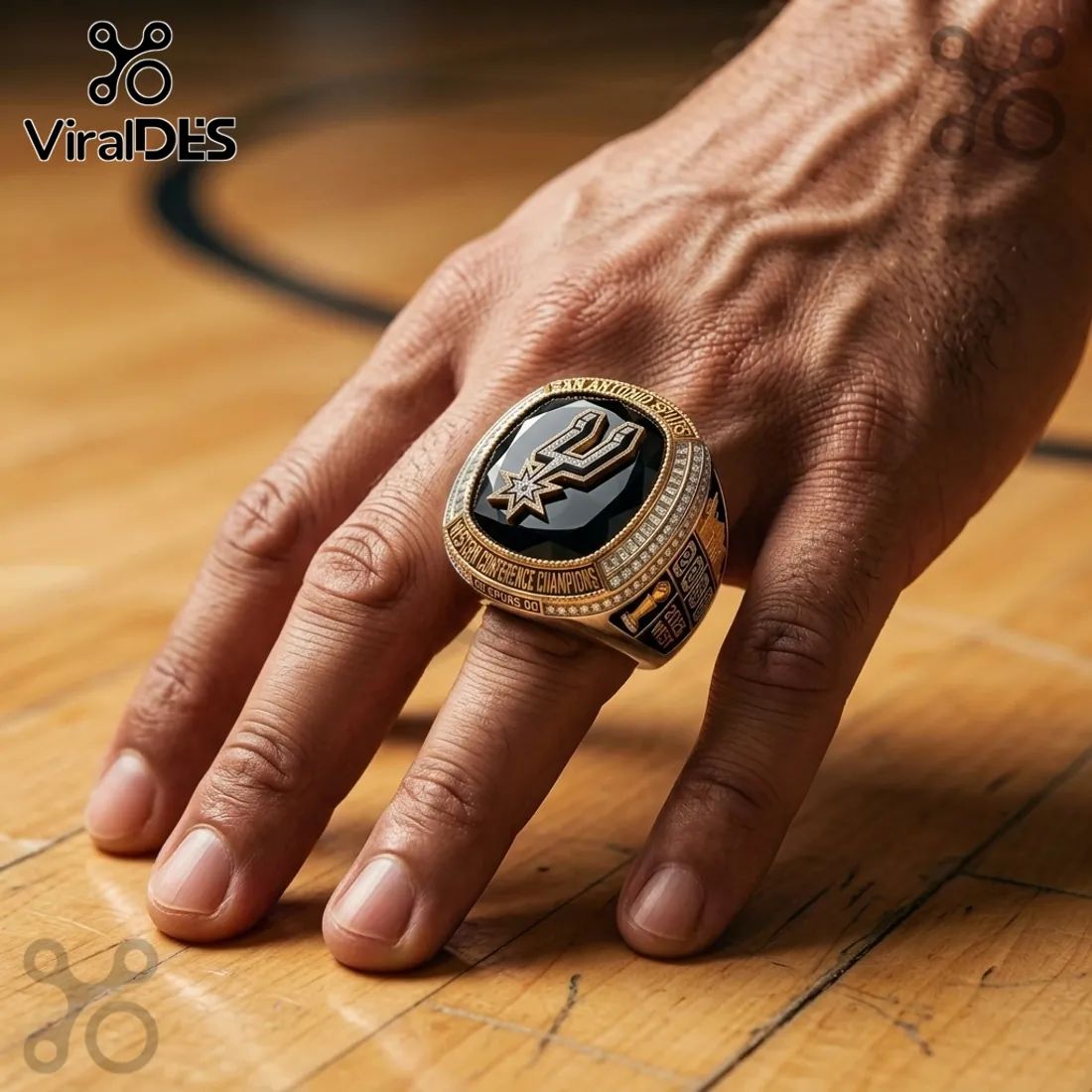 San Antonio Spurs 2026 Western Conference Champions Championship Ring