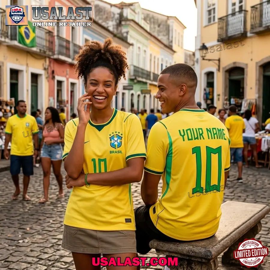 Personalized Brazil Home Kit World Cup 2026 Jersey Shirt